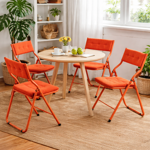 Qircuts Fabric Orange
