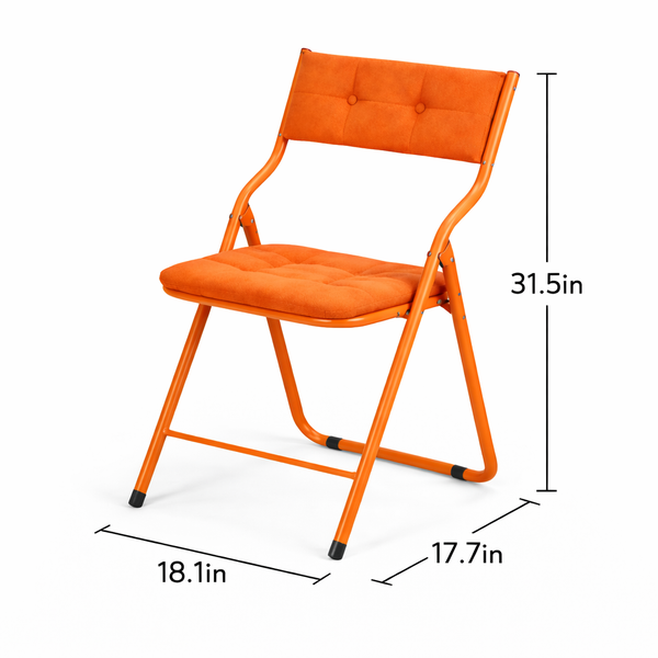 Qircuts Fabric Orange
