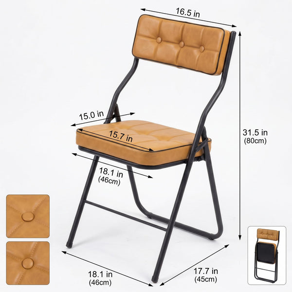 Qircuts Oiled leather Yellow