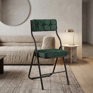 Qircuts Velvet  Green