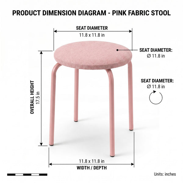 Lemon Fabric  Pink