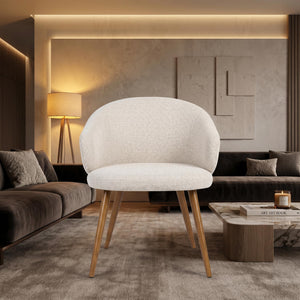 ERCAIDS BEIGE WALNUT LEG