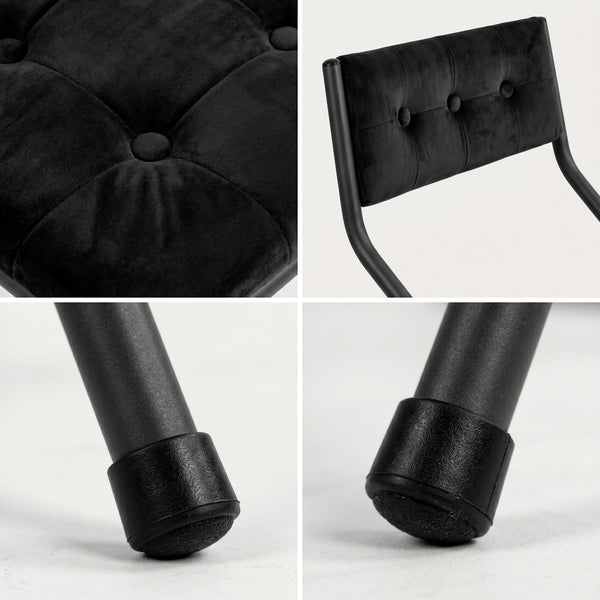 Qircuts Fabric  Black