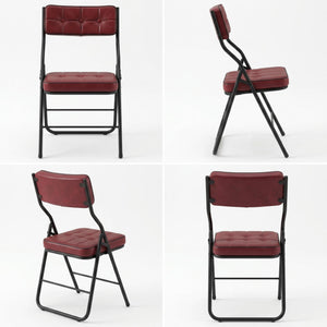 Qircuts Oiled leather Red