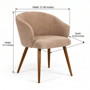 ERCAIDS CAMEL WALNUT LEG