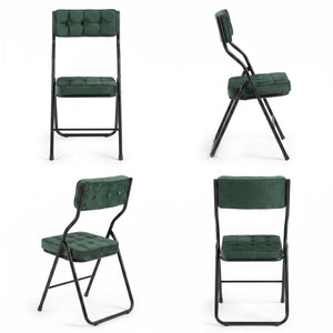 Qircuts Velvet  Green