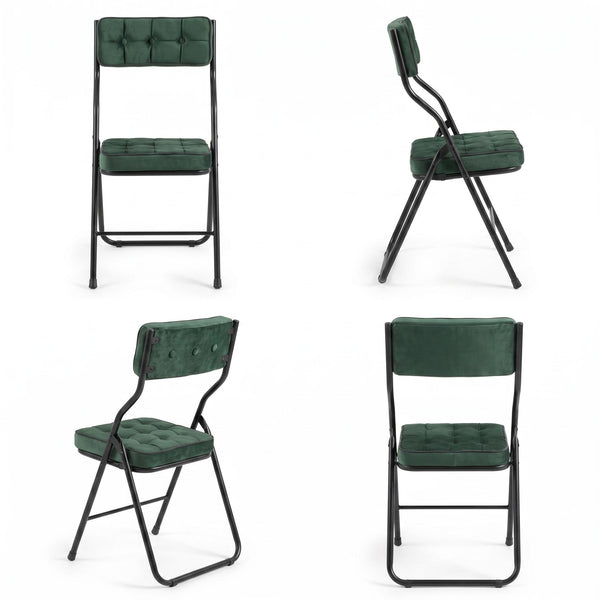 Qircuts Velvet  Green