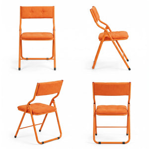 Qircuts Fabric Orange