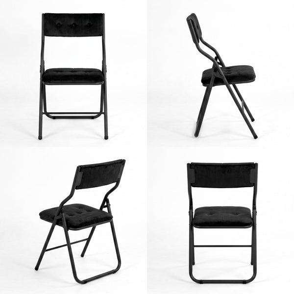 Qircuts Fabric  Black